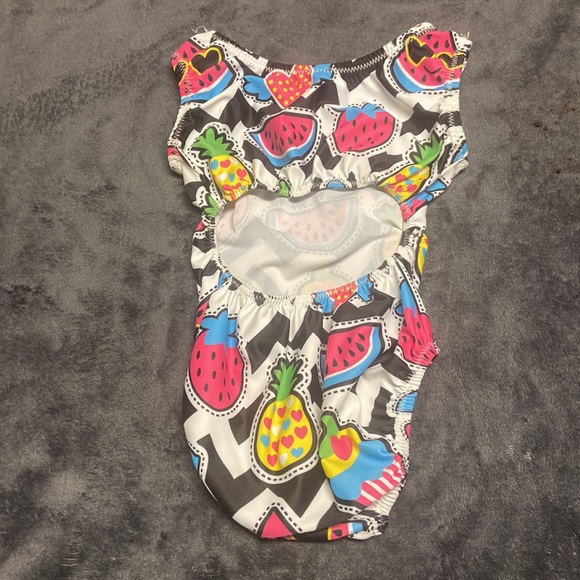 Foxy’s Leotards “Cut It Out” Leotard Size 4/5 - Picture 3 of 3